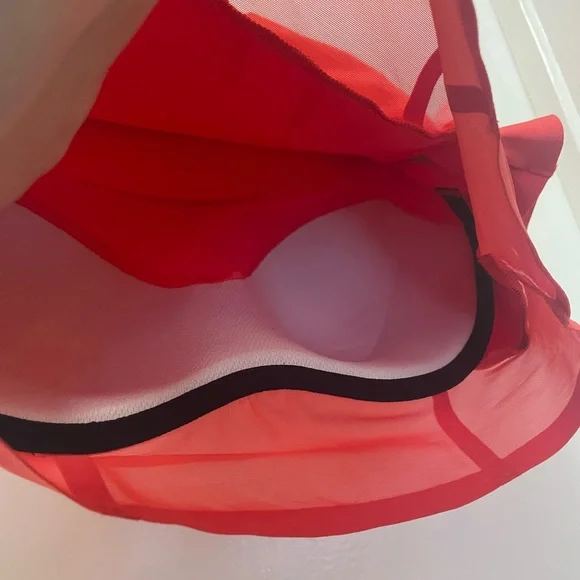 IVY PARK Corset Top in Real Coral, NWOT, size M - Picture 13 of 13